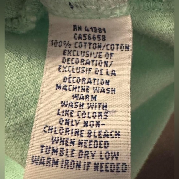 Polo Ralph Lauren Polo Shirt Mens Large Green pink Pony Short Sleeve Golf * - Picture 4 of 4